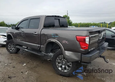 2018 Nissan Titan Sv из США, поврежденный, VIN 1N6AA1E51JN509060